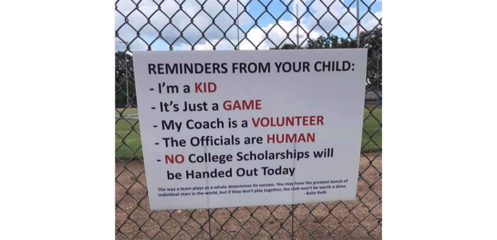 Reminders from your child...