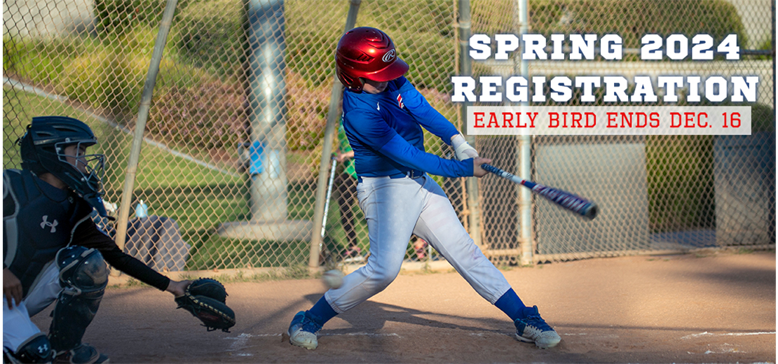 2024 Spring Registration Now OPEN!!